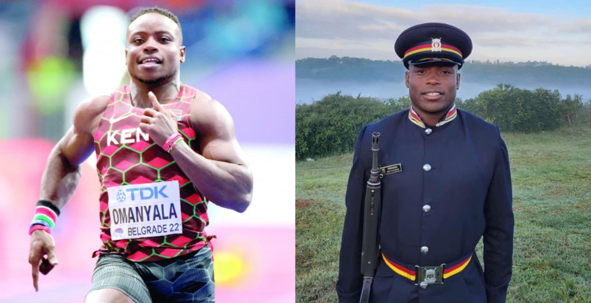 Ferdinand Omanyala, Africa's Fastest Man, Graduates as a Police Constable