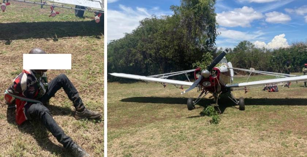 Kenyan Teen Crashes into Electric Fence While Attempting to 'Steal' Tycoon's Aircraft