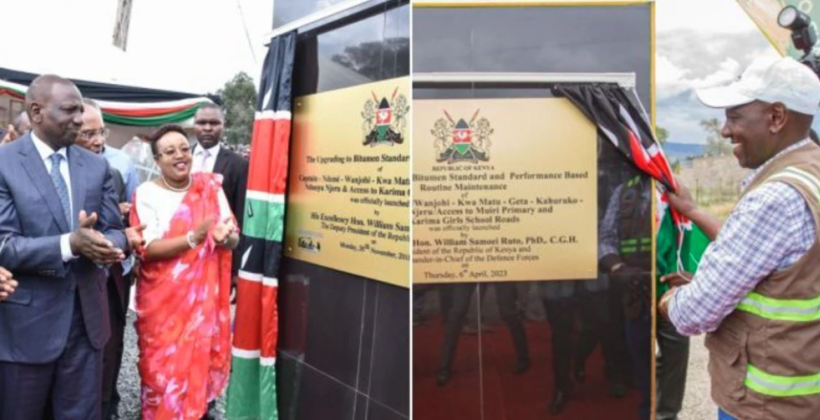 President Ruto Defends Decision to Launch the Same Road Twice