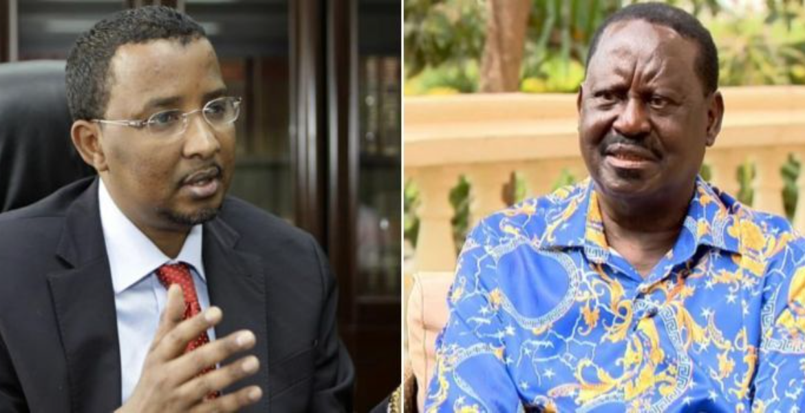 Ex-IEBC chair Issack Hassan (Left) and Raila Odinga (Right) Ex-IEBC chair Issack Hassan: Why I wanted Raila to Win 2013 Presidential Election