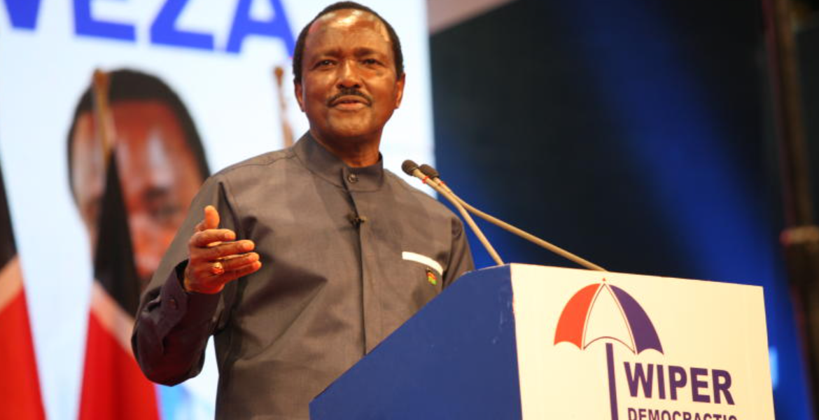Wiper Party Leader Kalonzo Musyoka Kalonzo: Uhuru is Too Young to Retire