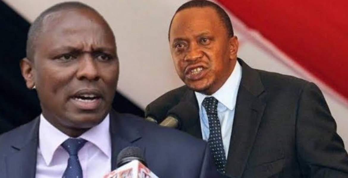 Former President Uhuru Kenyatta and Kikuyu MP Kimani Ichung'wah We Will Deal With You, Ichungwa Says While Clashing Uhuru's Return to Politics