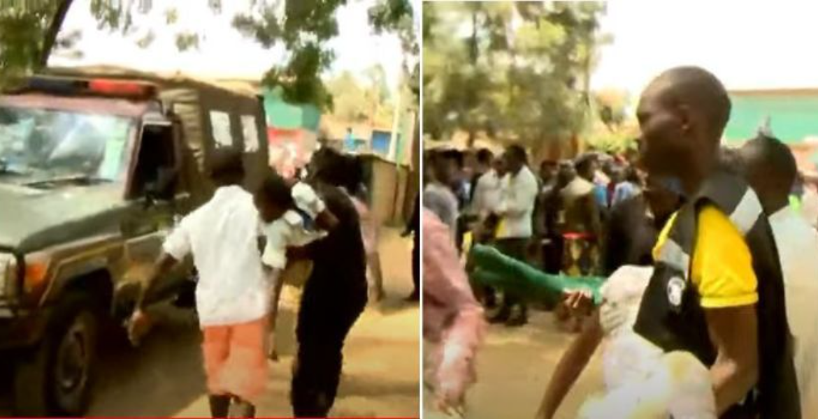 Kawangware Students Collapse After Police Lobbed Teargas Into School Pupils Rushed to Hospital After Police Lob Teargas into School