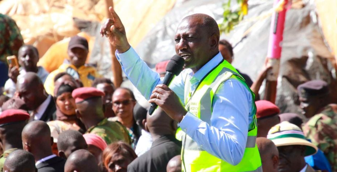 President William Ruto Addressing Traders in Embu County Pay Hustler Fund Loans, Ruto Pleads With Kenyans