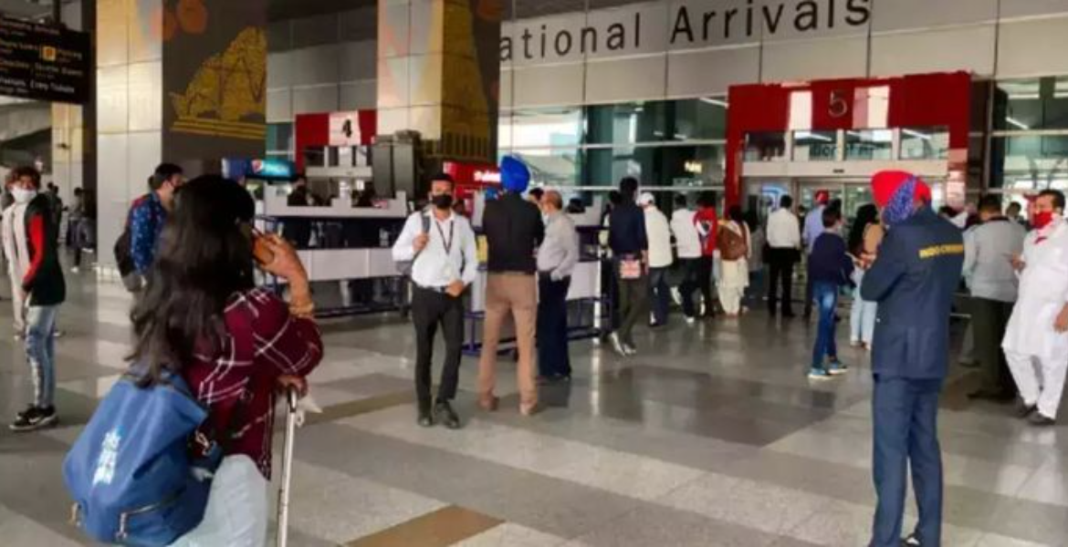 International Arrivals Section at the Mumbai Airport, India Four Kenyans Rescued From Commercial Sex Racket in India