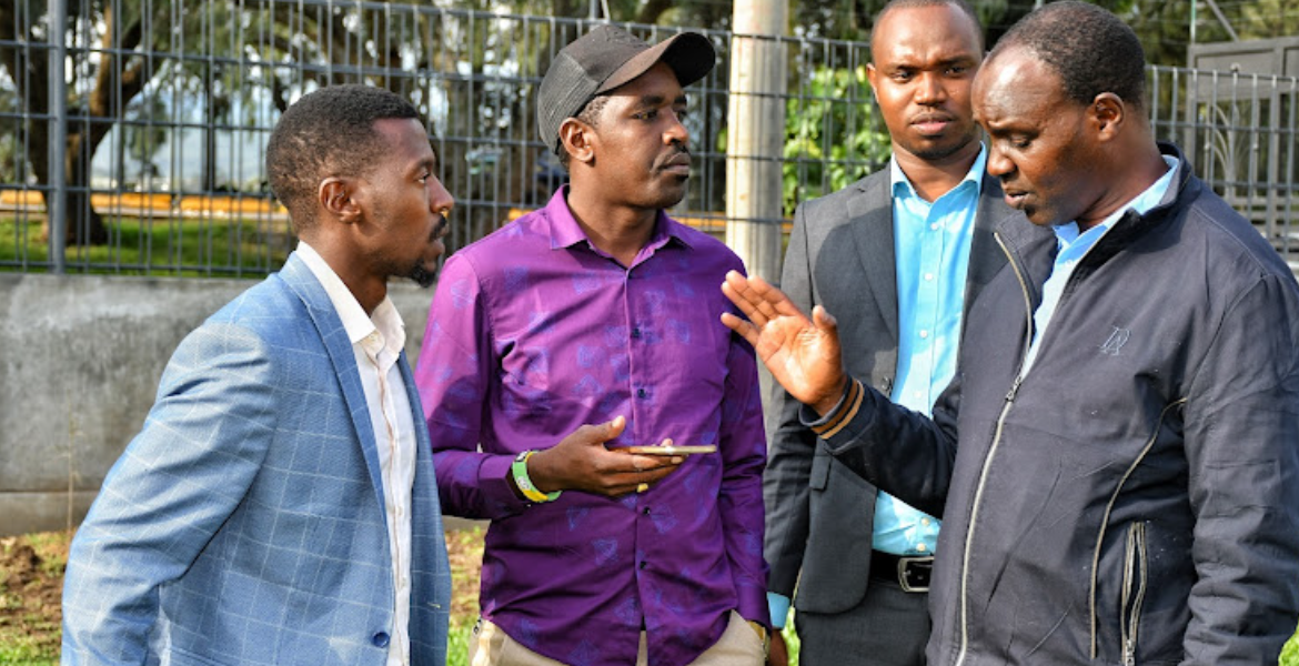 Association of Members of County Assemblies Secretary General Stanley Karanja With Fellow MCA's MCAs Threaten to Boycott Sittings Next Week in Fight for Salary Increase