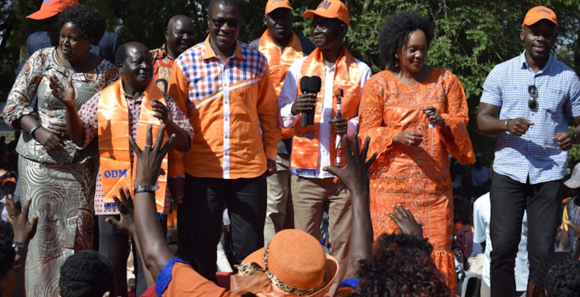 ODM MPs at Rawinji's Chiefs Camp in Oyugis Withdraw Finance Bill, It's Unpopular - ODM MPs Tell State