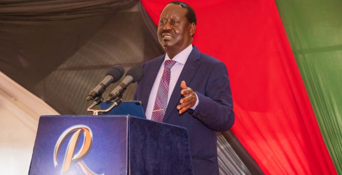 Azimio Leader Raila Odinga Azimio Principals to Skip Tomorrow's National Prayer Breakfast