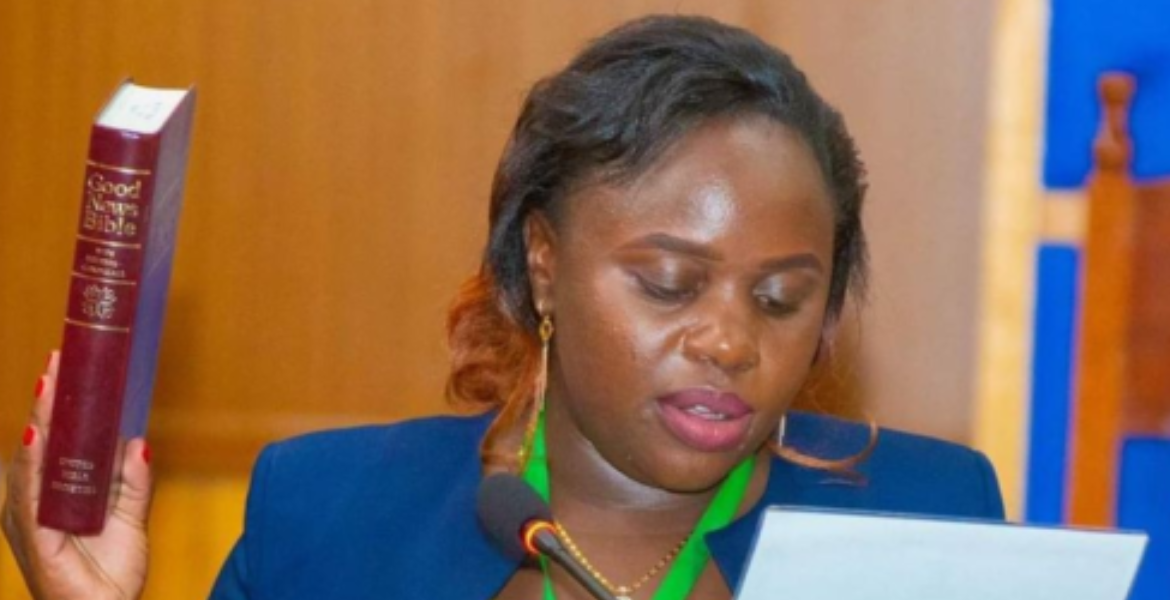 Kanyenyaini Ward MCA Grace Nduta Murang'a MCA Suspended for 4 Months Over WhatsApp Message