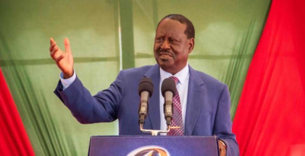 Raila Odinga While Addressing Delegates in Nairobi Drop Finance Bill and Apologize to Kenyans, Raila Tells Ruto