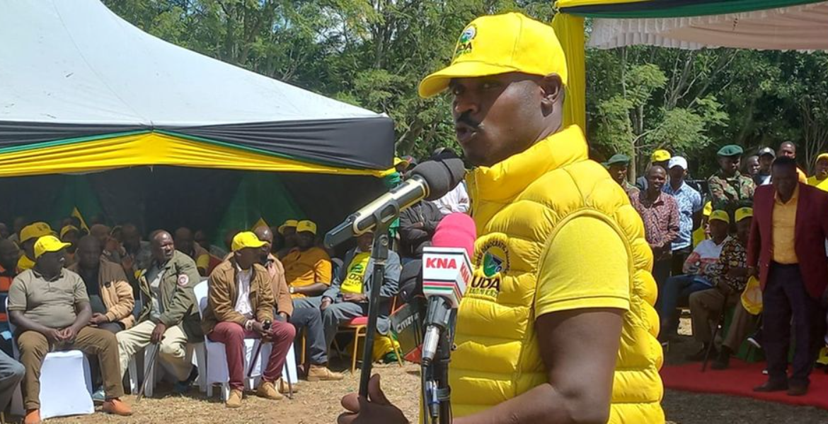 United Democratic Alliance Party Secretary-General Cleophas Malala During the Party's Delegates Meeting in Narok UDA Seeks to Register 15 Million Members Ahead of 2027 General Election
