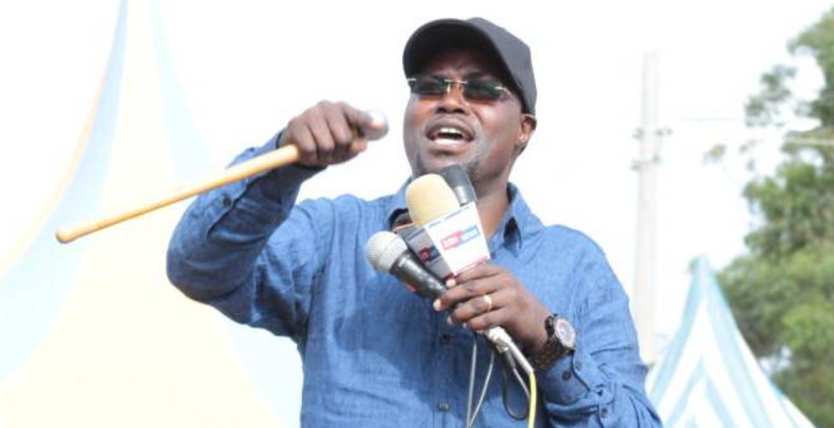 Emurua Dikir MP Johana Ng'eno at a Past Function MP Johana Ng'eno Escapes Arrest After Supporters Clash With the Police