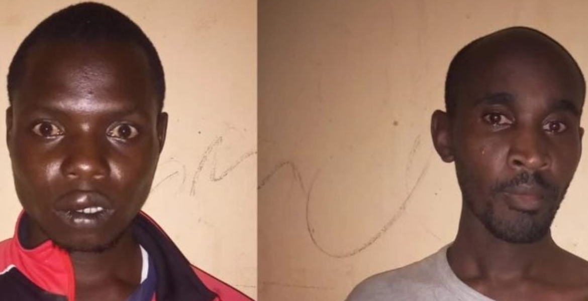 Samuel Kipkurui Ng'ang'a (Left) and Timothy Kiragu (Right) How Smart Police Work Led to Abductors' Arrest