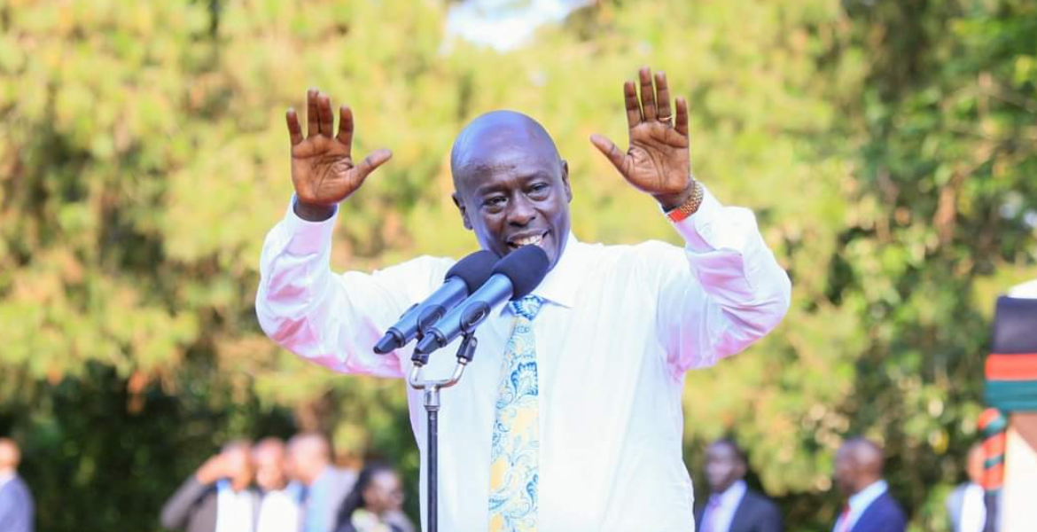 Deputy President Rigathi Gachagua During a Past Function Mt Kenya Stands to Reap Big From Finance Bill 2023, Says Gachagua