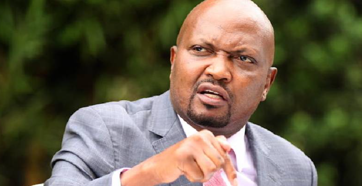 Trade CS Moses Kuria Moses Kuria Unfit to Hold Office, Opposition Says