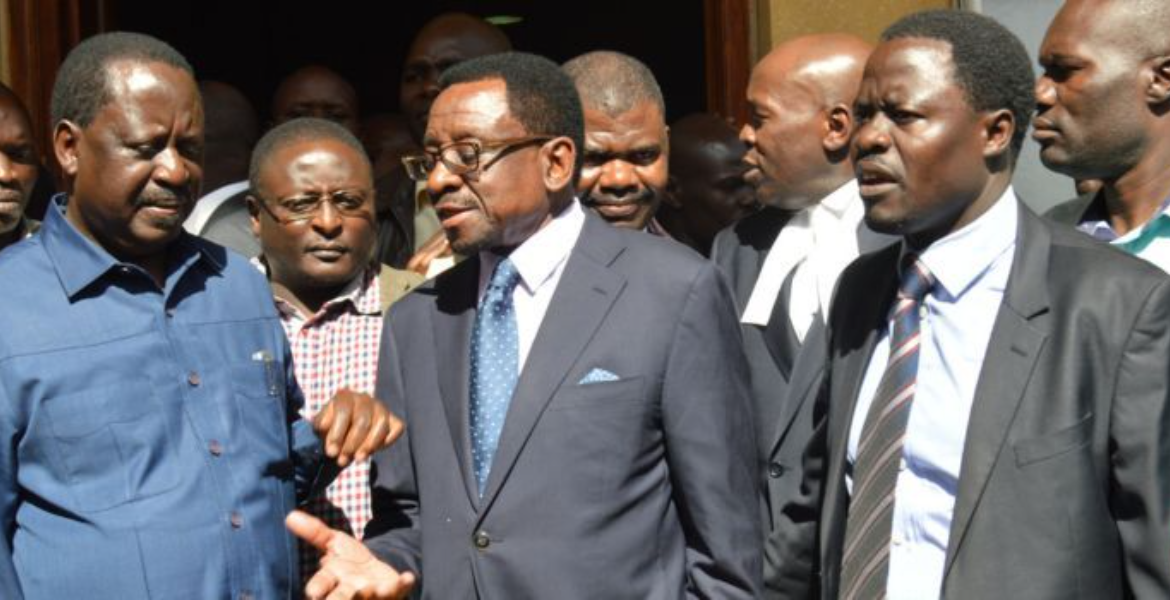 Former Prime Minister Raila Odinga, Siaya Governor James Orengo and Homa Bay MP Peter Kaluma MP Proposes Abolishing Law Barring Corruption Convicts From Occupying Govt Jobs