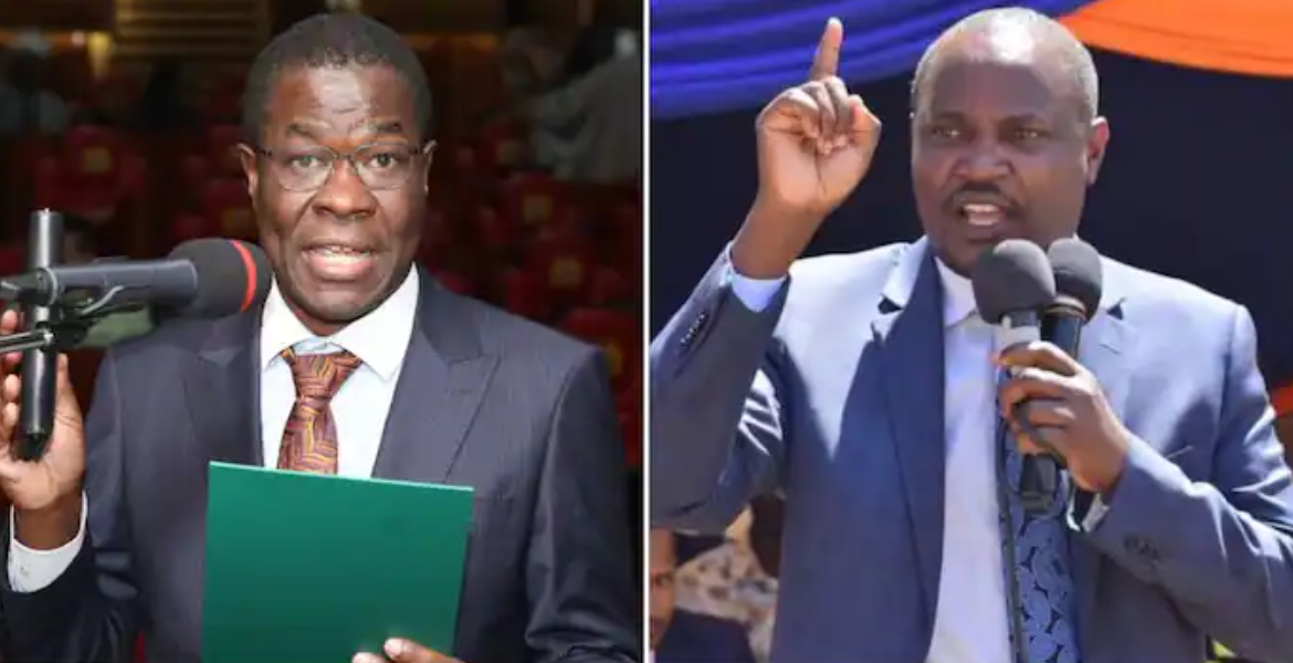 National Assembly Minority Leader Opiyo Wandayi and ODM National Chairman John Mbadi Cracks Emerge in Raila Odinga's Inner Circle as President Ruto Brigade Intensifies Onslaught
