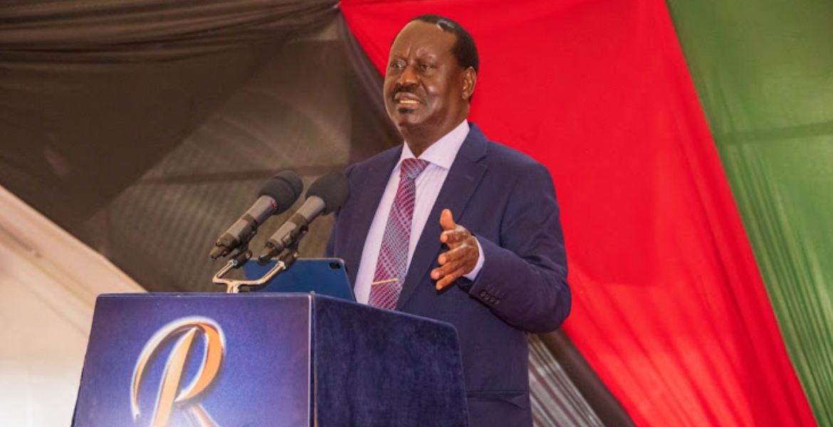 Azimio Leader Raila Odinga ODM Outlines Raila's Position on Talks With Ruto