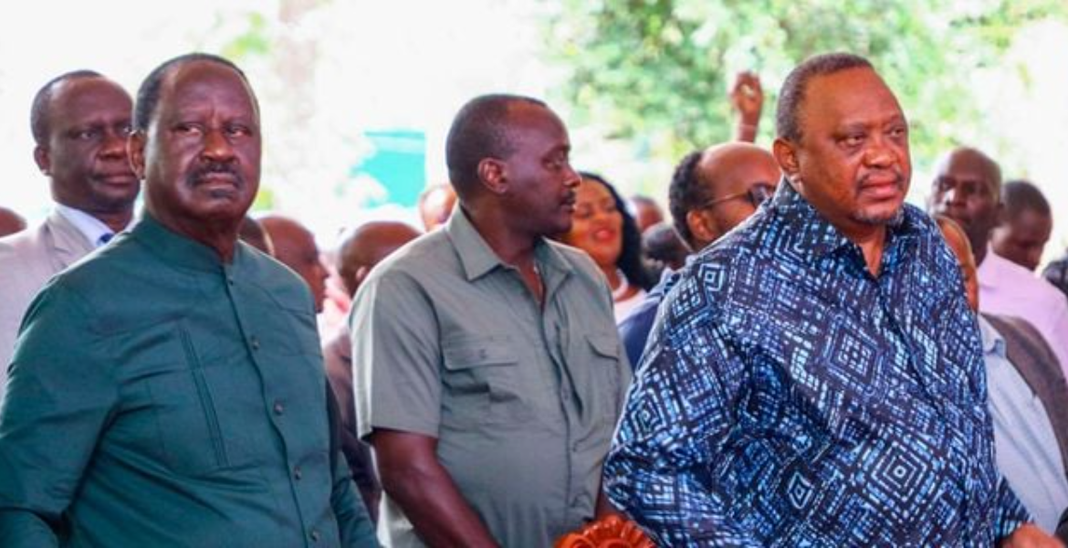 Azimio Coalition Leader Raila Odinga and Former President Uhuru Kenyatta Maandamano: Group Asks ICC to Probe Raila, Uhuru Over Protest-Linked 'War Crimes'