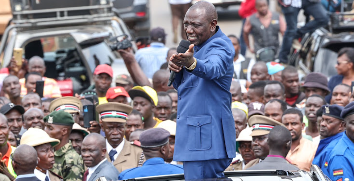 President William Ruto Speaking in Vihiga on July 22, 2023 Violence Will Never Form Part of Our Politics, Ruto Vows