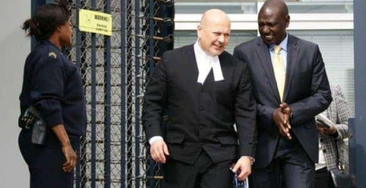 ICC Prosecutor Karim Khan With Current President Ruto ICC Prosecutor Karim Khan in Kenya for MKU Graduation