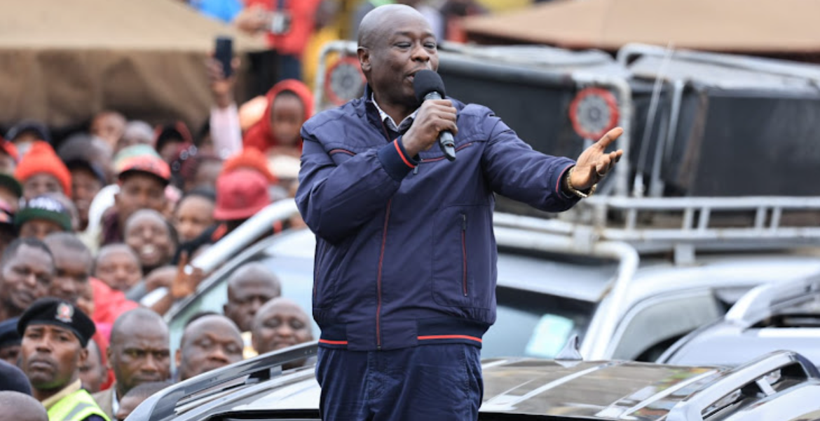 Deputy President Rigathi Gachagua in Githurai, Kiambu County on Augsut 5, 2023 Don't Agree to Any Form of Power-Sharing Deal – Gachagua to Ruto