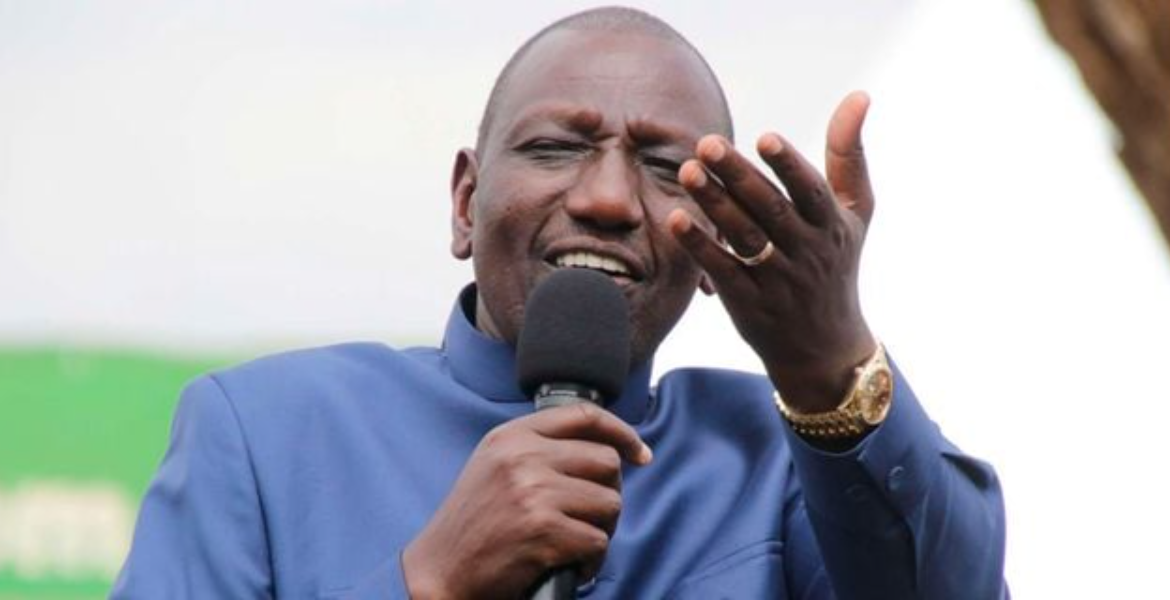 President William Ruto Addresses a Crowd at Kagio in Kirinyaga County on August 5, 2023 Ruto: I Understood the 'Deep State' and Scuttled Their Rigging Plans