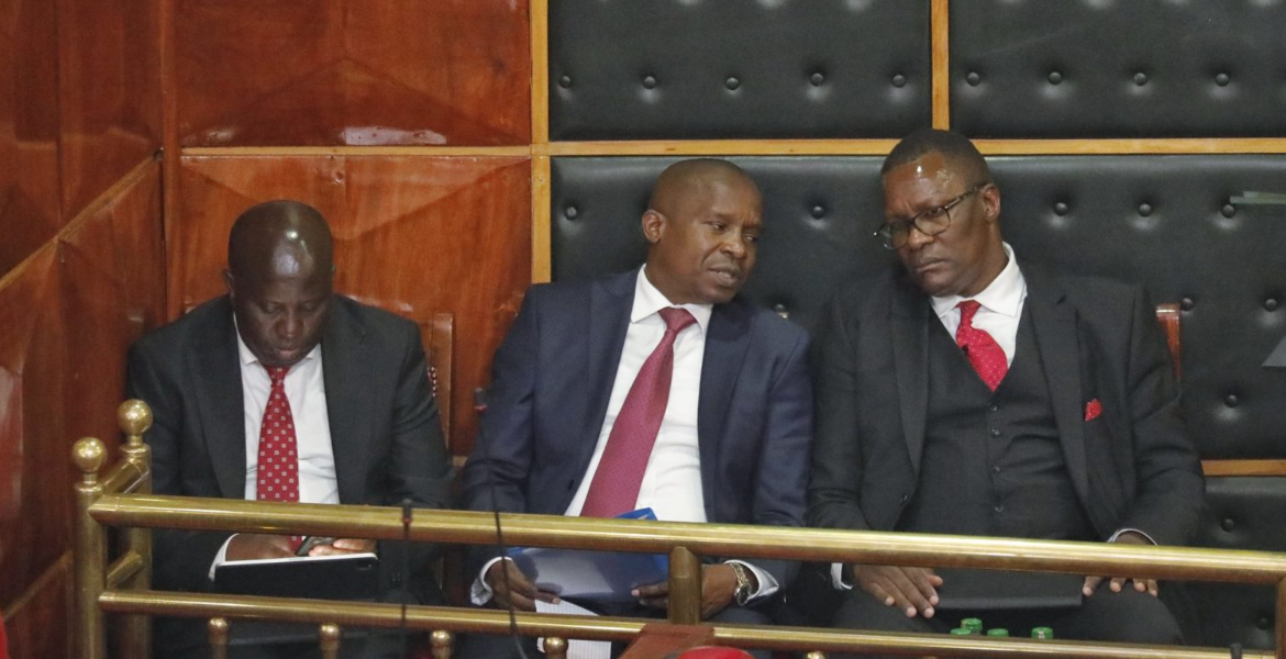 Interior Cabinet Secretary Kithure Kindiki and ICT Cabinet Secretary Eliud Owalo Kindiki, Owalo Given a Week to Explain Worldcoin Activities