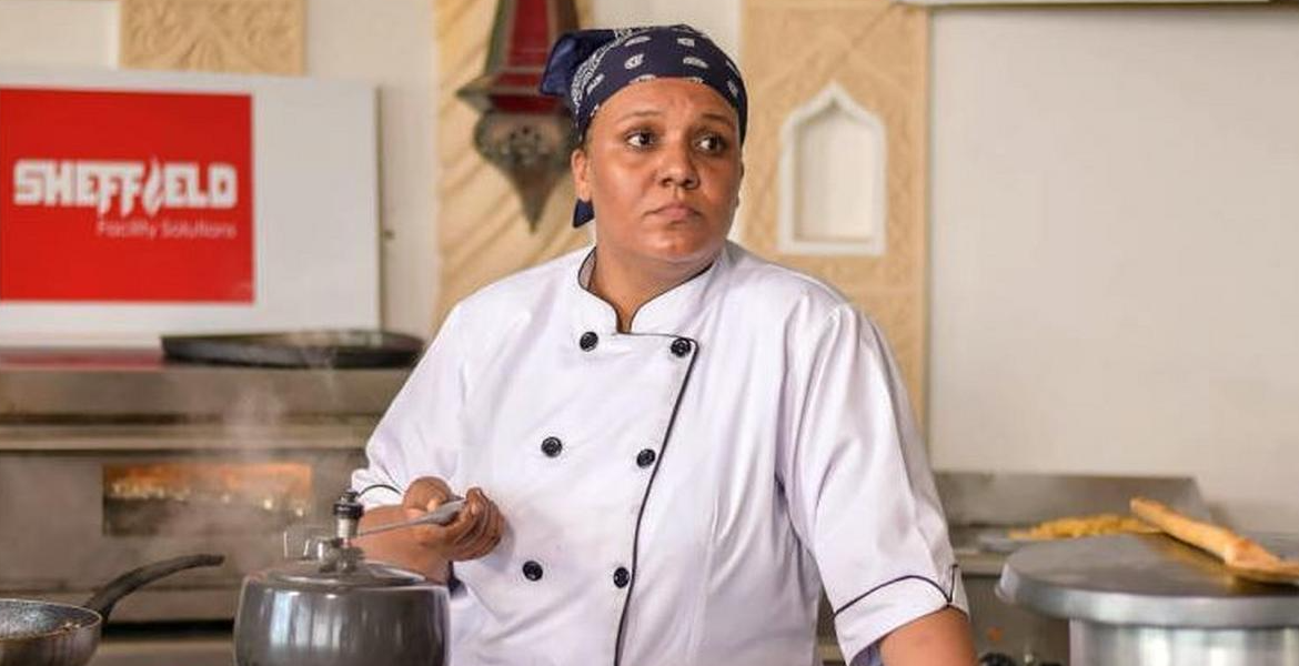Kenyan Chef Maliha Mohammed. Kenyan Chef on Brink of Setting Guinness World Record