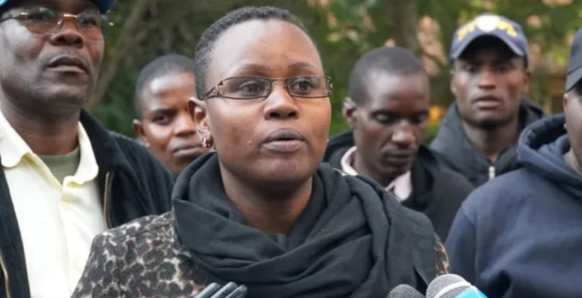 Judy Chepchirchir, Managing Director of First Choice Recruitment and Consultancy Agency in Eldoret, Uasin Gishu County Heartbreaking Stories in Eldoret Over Qatar Jobs Scam