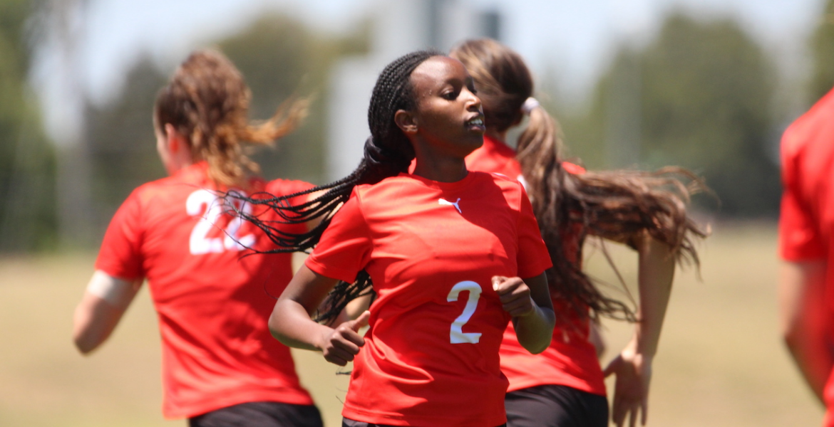 Kenyan-born Talent Elaine Grigg Elaine Grigg: Kenyan-Born Footballer Relishing Opportunities in Australia