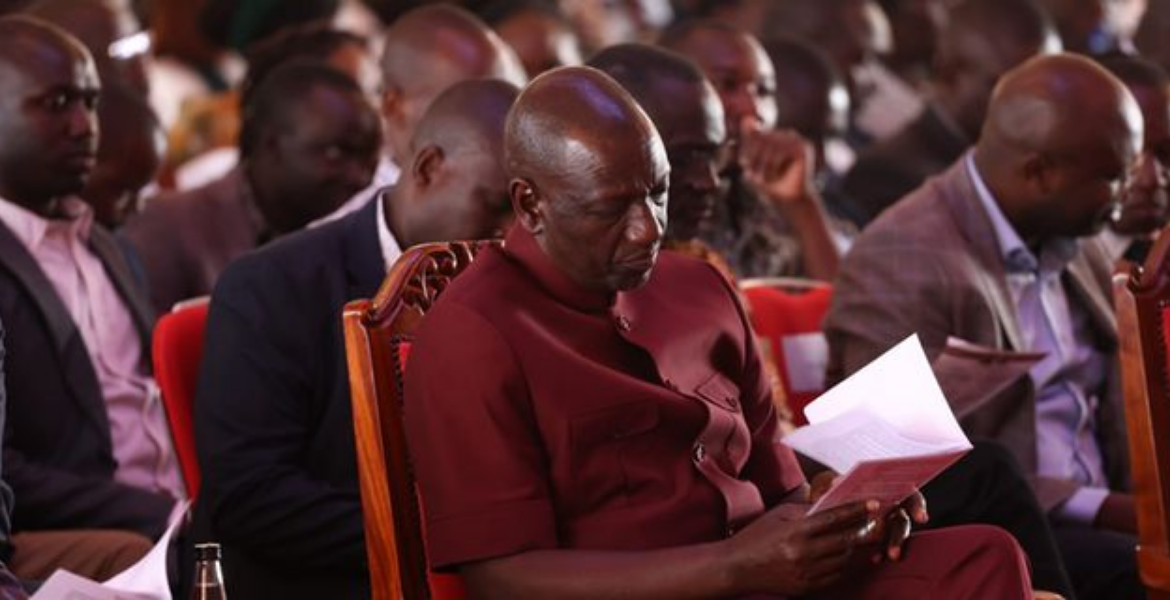 President William Ruto During an Interdenominational Prayer Service on August 27, 2023 Stop Politicising Fight Against Graft, President Ruto Warns Opposition