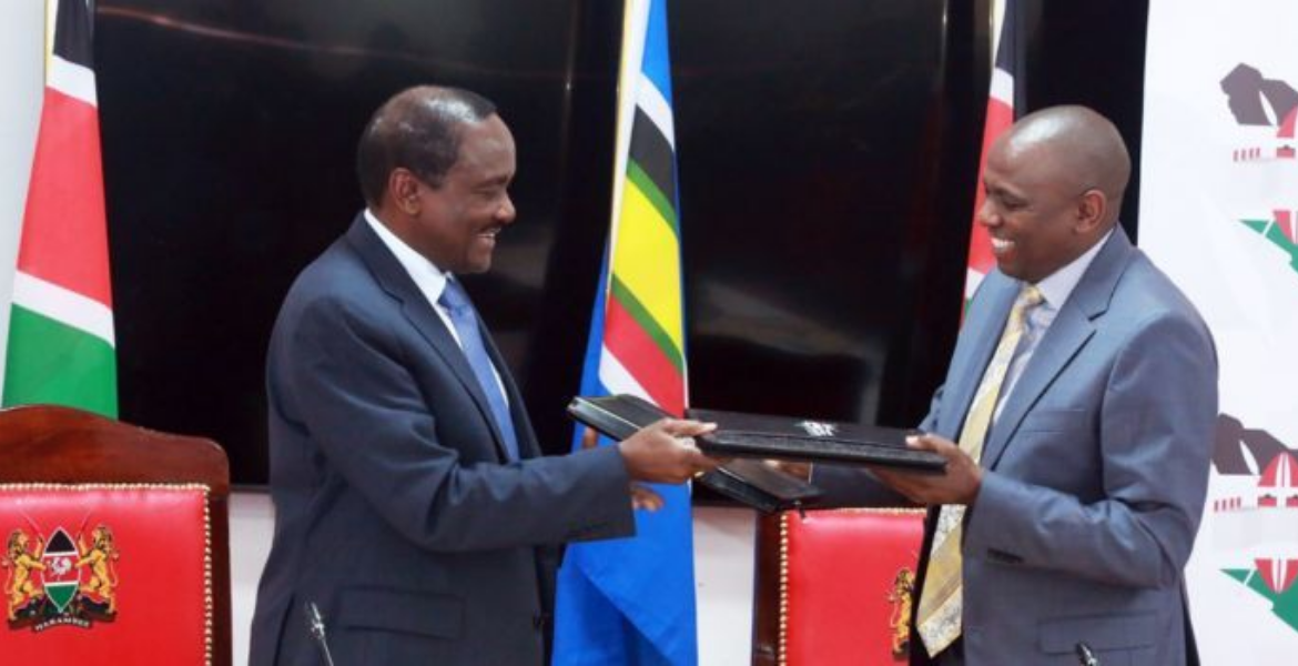 Wiper Leader Kalonzo Musyoka (Left) and National Assembly Majority Leader Kimani Ichung'wah Ruto-Raila Teams Strike First Deal on IEBC Changes