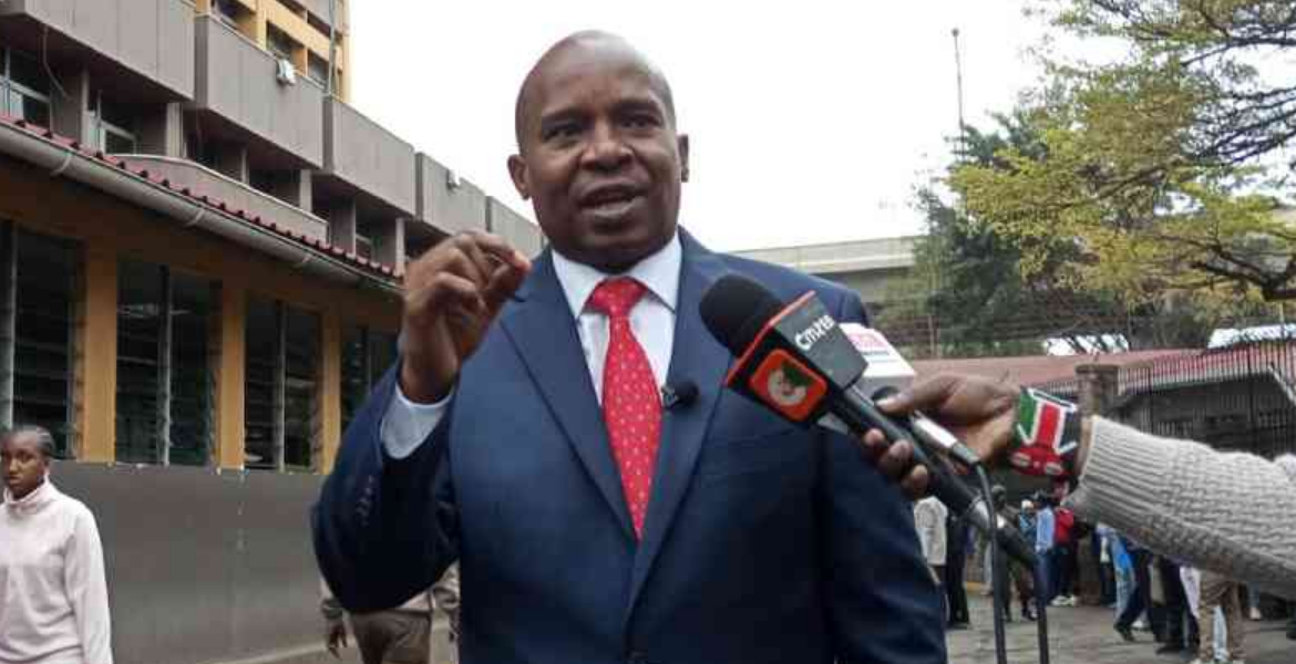 Interior CS Kithure Kindiki at Nyayo House on Friday, September 1 Passport Cartel Crackdown: Kindiki in Another Surprise Visit to Nyayo House