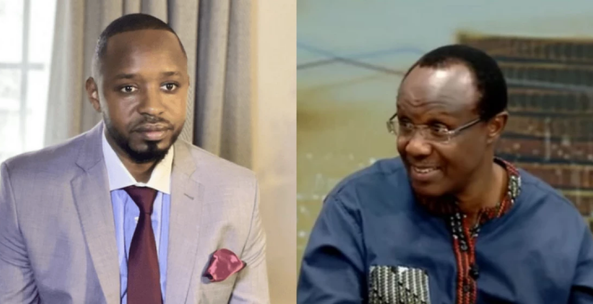Ukweli Party Leader Boniface Mwangi and Kenyan Economist David Ndii Activist Boniface Mwangi Sues David Ndii for Defamation