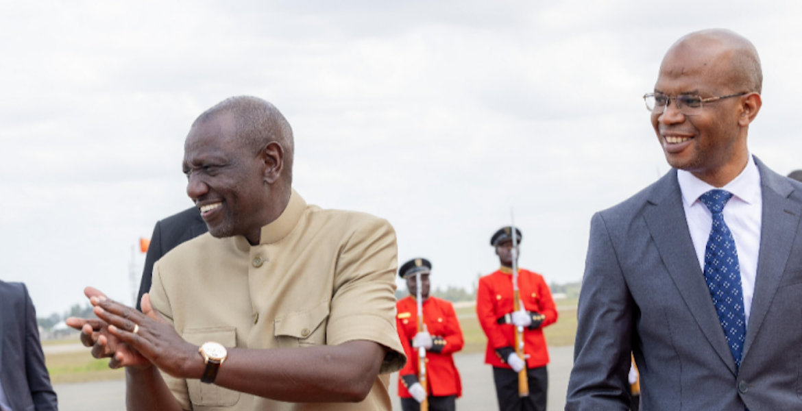 President William Ruto arrives in Dar Es Salaam, Tanzania for the Africa Food Systems Forum on September 7, 2023 President William Ruto Leaves for the US to Meet Tech Giants