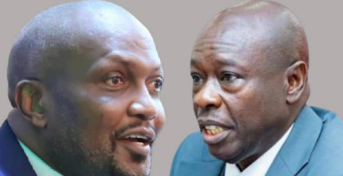 Trade CS Moses Kuria and Deputy President Rigathi Gachagua Gachagua: Moses Kuria Will Not Be Fired