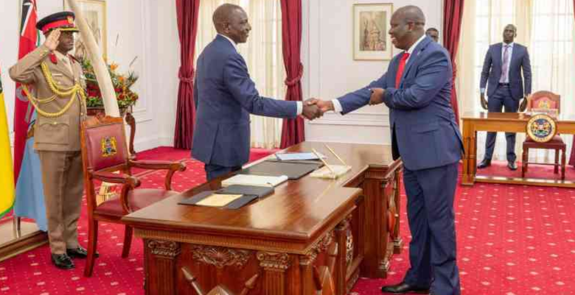 Renson Ingonga has Been Sworn in as the Third Director of Public Prosecution Renson Ingonga Sworn in as Third Director of Public Prosecution