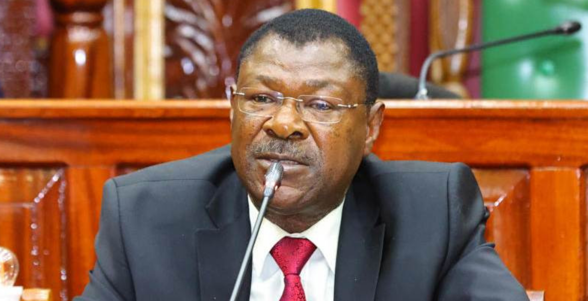 Speaker of the National Assembly Moses Wetang'ula Speaker Wetangula Puts the Brakes on William Ruto Education Reforms