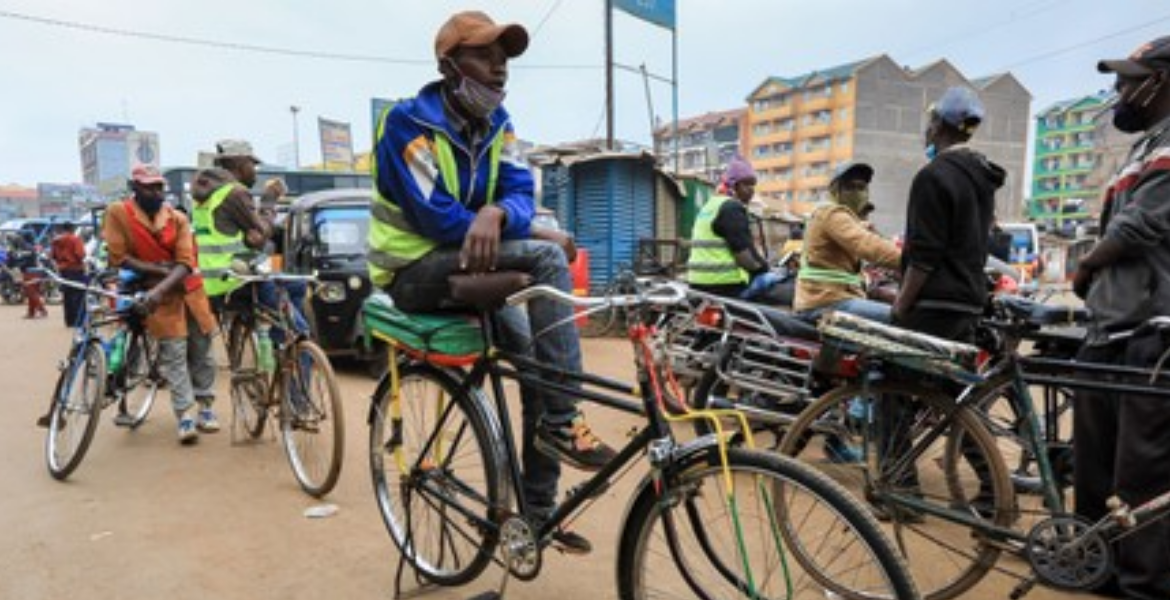 Bodaboda Cylist Kenyan City Where Bicycle Boda Boda is Still King