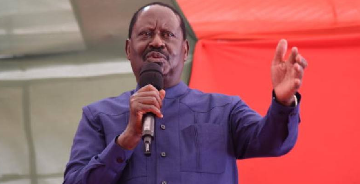 Azimio Leader Raila Odinga Raila Hints at Bakcing Kalonzo for the Presidency in 2027