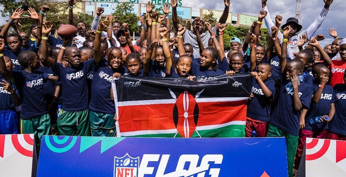 Flag Football is the Non-contact Version of American Football New Dawn for American Football in Kenya as Kasarani Set to Host NFL Flag Championships