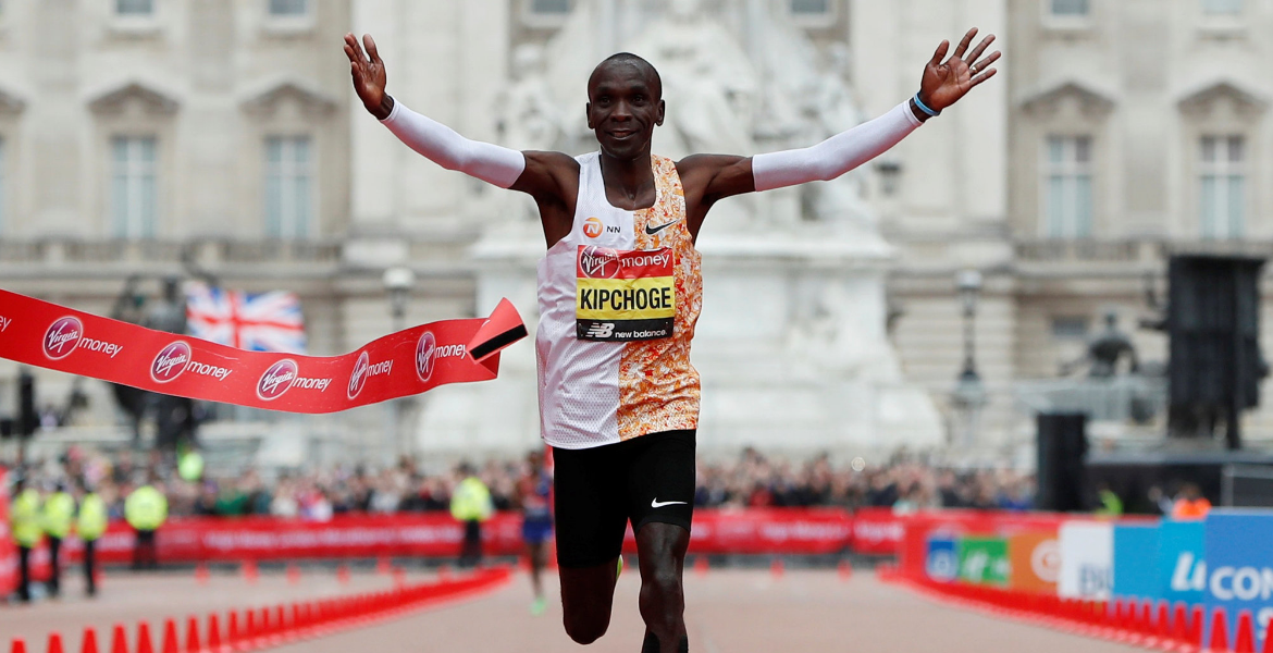 Kenya's Eliud Kipchoge Eliud Kipchoge 'Not Suprised' by Kelvin Kiptum's World Record