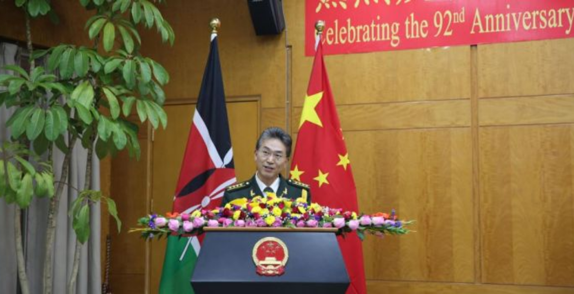 Senior Colonel Wang Yang, Military Attache of the Chinese Embassy to Kenya China Issues Rare Security Alert for Kenya After Similar One from the US