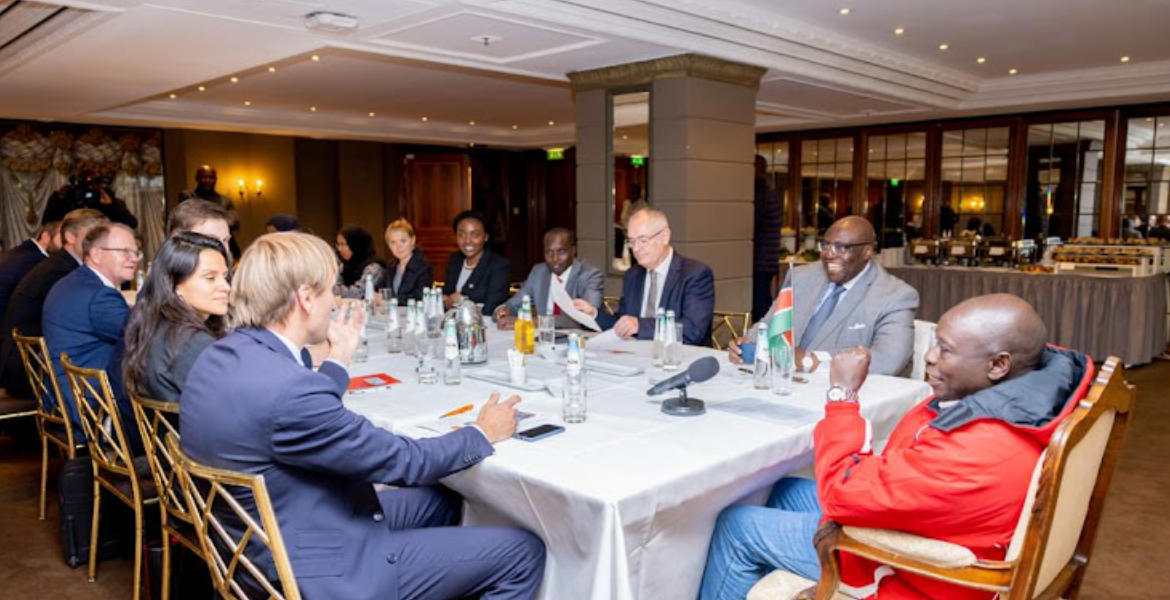 Deputy President Rigathi Gachagua Holds Talks With Youthful Investors in the Horticulture Subsector in Munich Gachagua Holds Talks With Youthful Investors in Germany