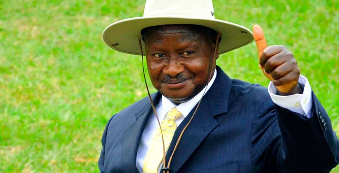 Ugandan President Yoweri Museveni Museveni Defends Decision to Ban Fuel Purchases From Kenya