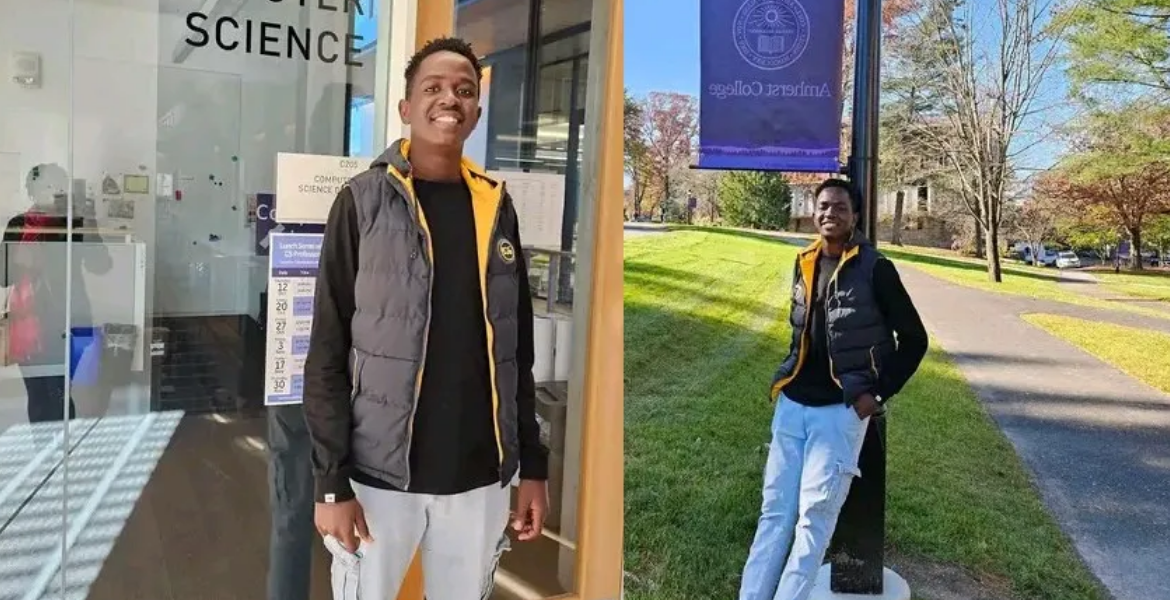 Starlone at the Amherst College, USA Poor Turkana Boy Beats Odds to Join Amherst College in Massachusetts