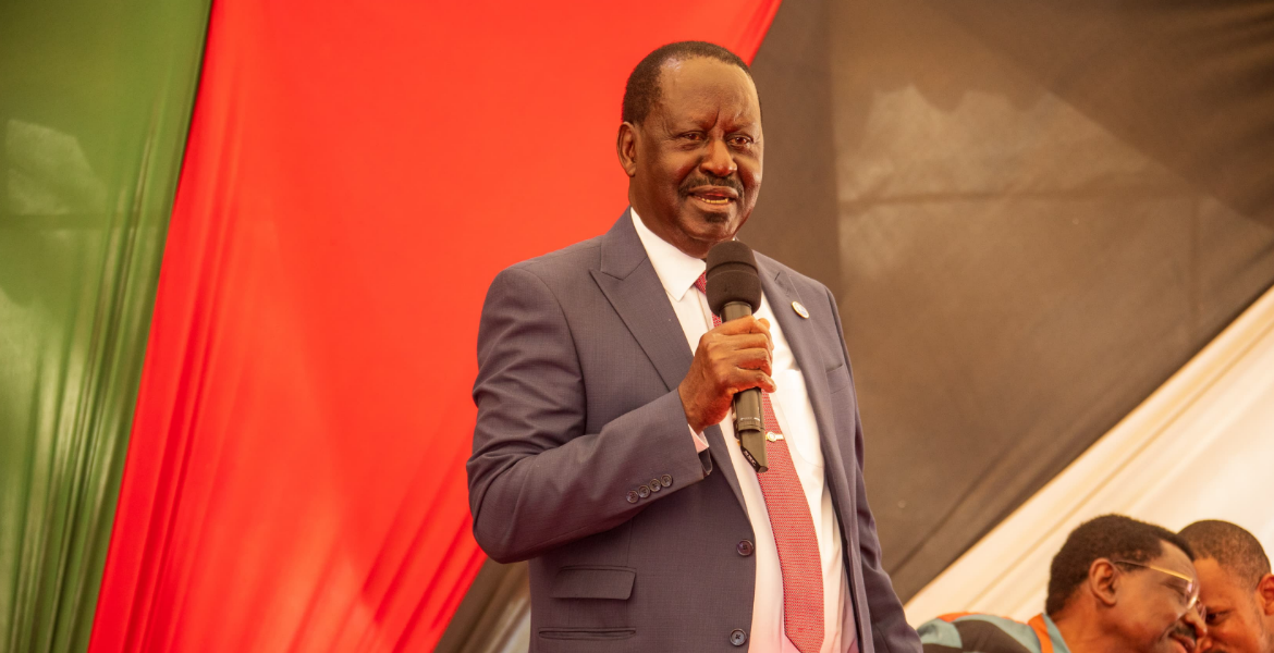 Azimio Leader Raila Odinga Raila Challenges Ruto's Diagnosis of Economic Issues