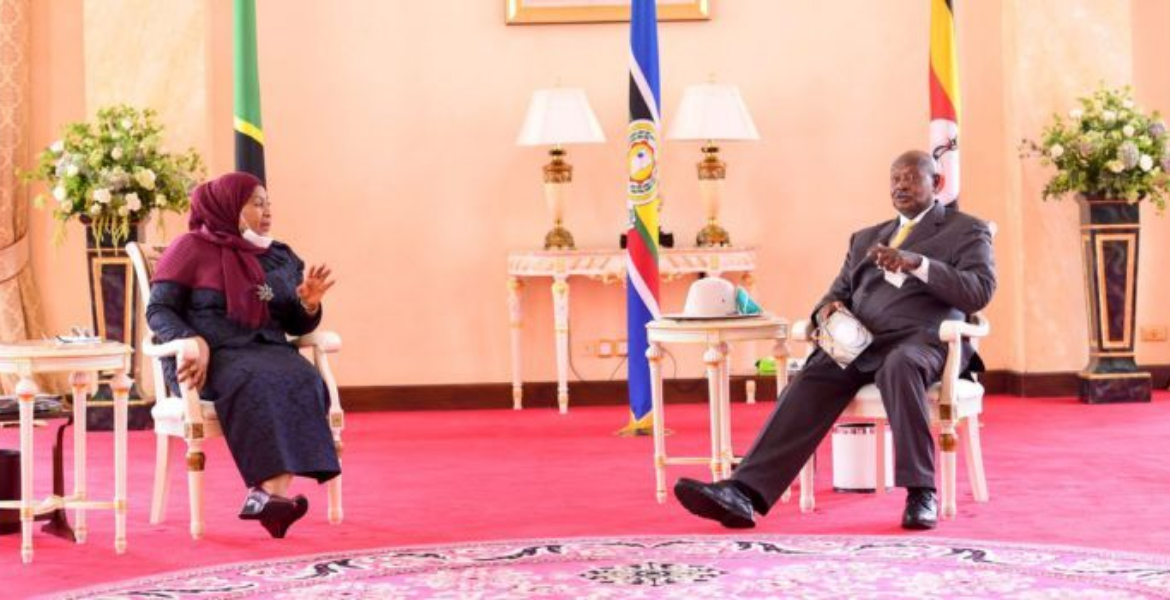 Presidents Samia Suluhu (Tanzania) and Yoweri Museveni (Uganda) Kenya Misses the Mark in Top 20 Africa's Fastest Growing Economies 2024 Report