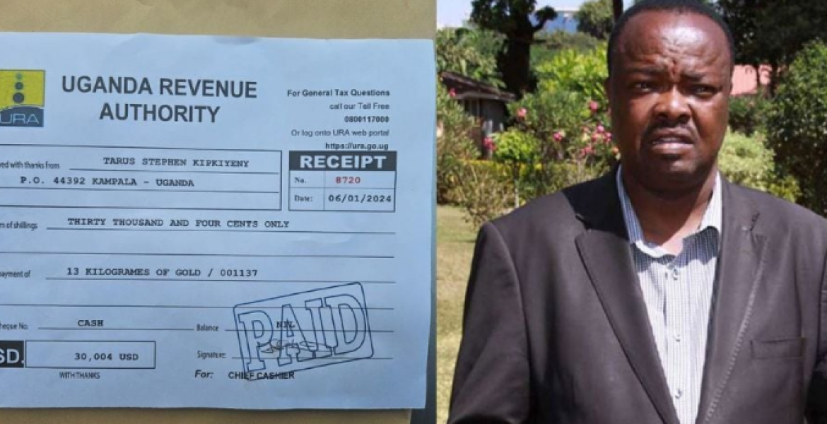 Stephen Tarus is Expected to Answer Charges of Gold Smuggling Former Kenyan Assistant Minister Arrested in Uganda Over Gold Smuggling Claims